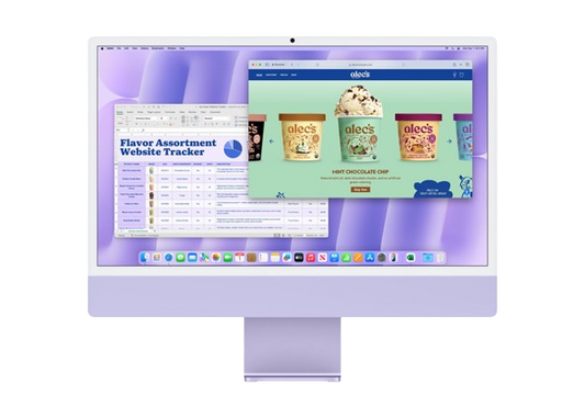 24' Apple iMac M4 Silver | 10 Core CPU 10 Core GPU | 32GB RAM 1TB SSD Touch ID & Number Keyboard | 2024