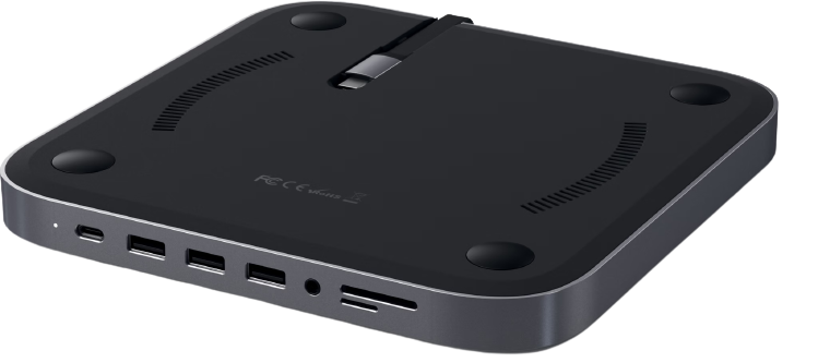 Satechi Aluminum Stand Hub For Mac Mini