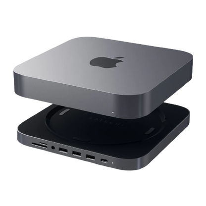 Satechi Aluminum Stand Hub For Mac Mini - Image 2