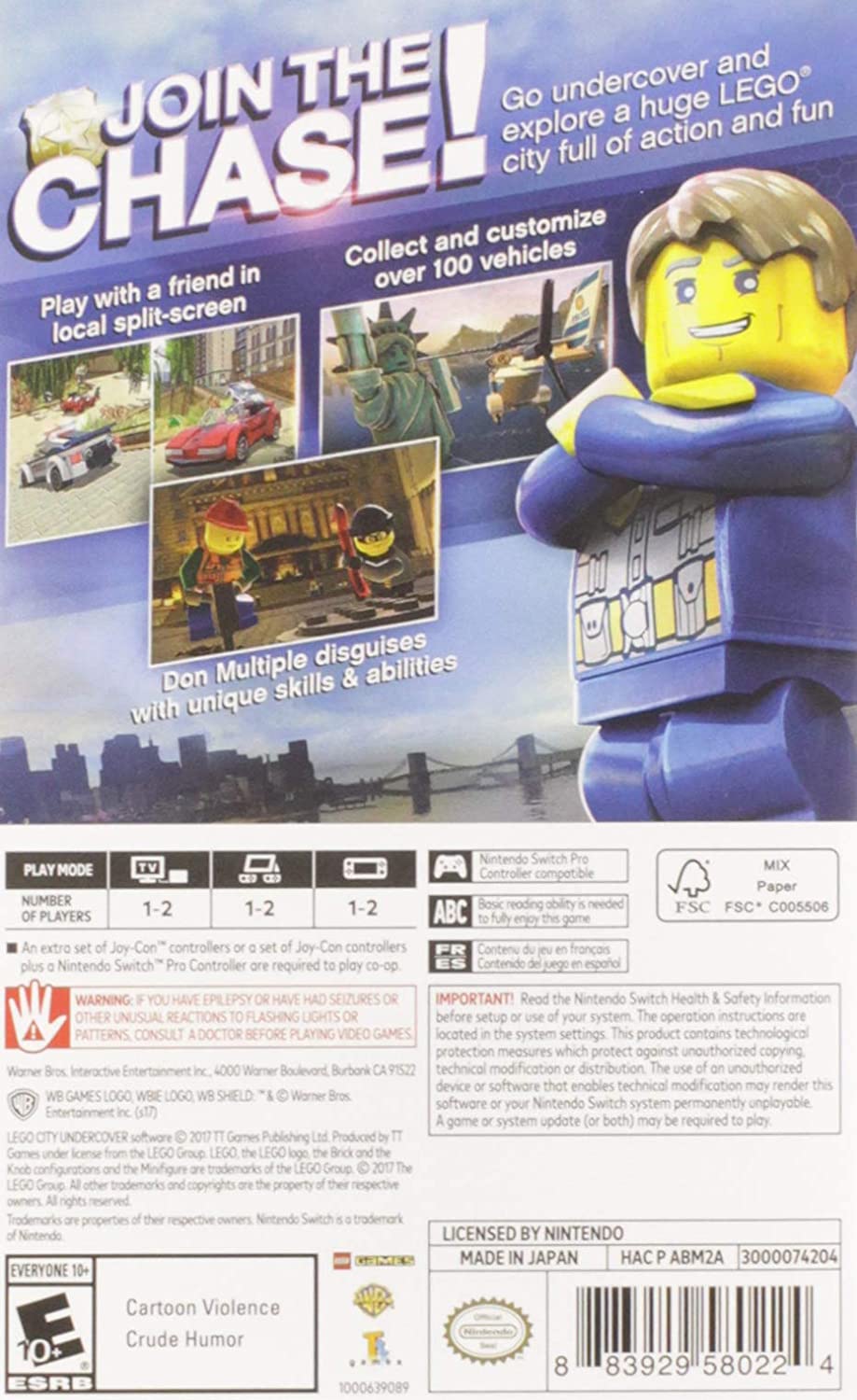 LEGO City Undercover – Nintendo Switch - Image 2