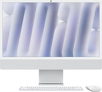 24' Apple iMac M4 Silver Nano Glass | 10 Core CPU 10 Core GPU | 32GB RAM 2TB SSD | 2024