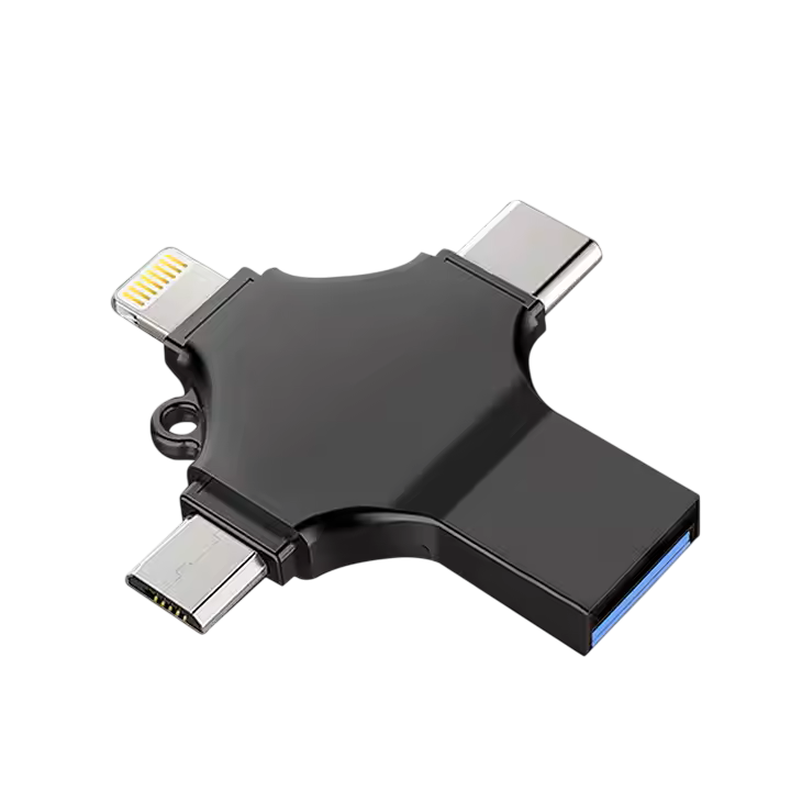 USB Multi-function 4in1 64GB USB Flash Drive