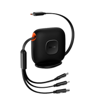 Baseus 3in1 Retractable Charging Cable
