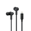 ROCKSTAR HEADPHONES WITH LIGHTNING CONNECTOR- Black