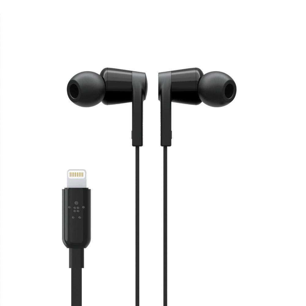 ROCKSTAR HEADPHONES WITH LIGHTNING CONNECTOR- Black - Image 5