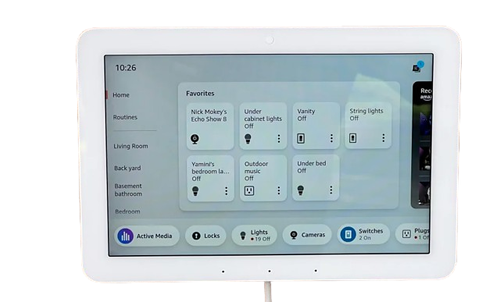 Echo Hub | 8" smart home control panel with Alexa