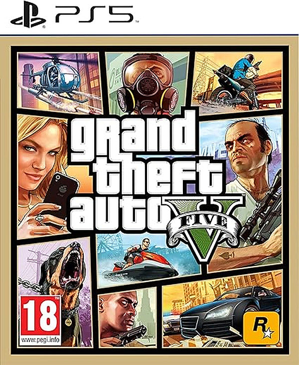 Rockstar Games Grand Theft Auto V for PS5 gaming console