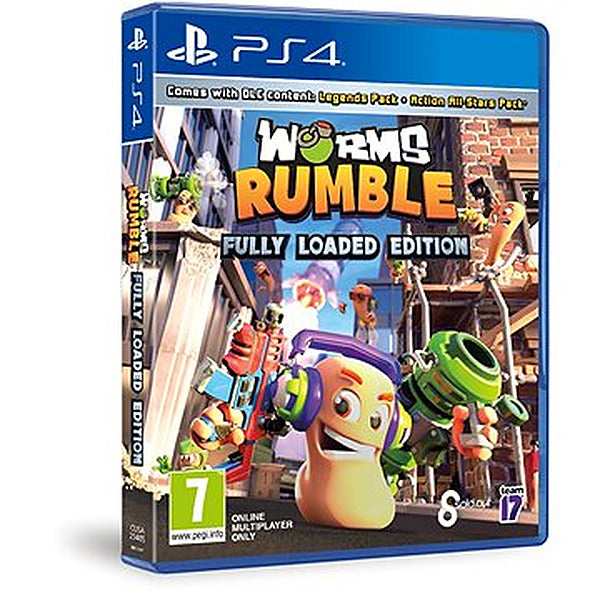 Worms Rumble: Fully Loaded Edition – PlayStation 4 gaming console
