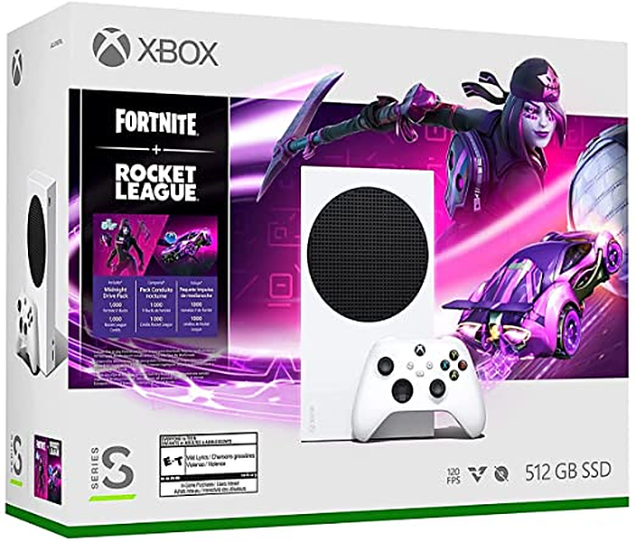 Xbox Series S 1TB SSD Fortnite & Rocket League Bundle gaming console