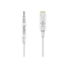 3.5mm Audio Cable With Lightning Connector 1.8m | Black